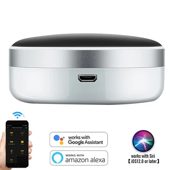 Smart WiFi Infrared Remote Controller Home Assistant Household Voice Sound TUYA IR DIY Learning Function Refrigerator Wireless
Smart WiFi Infrared Remote Controller Home Assistant Household Voice Sound TUYA IR DIY Learning Function Refrigerator Wireless