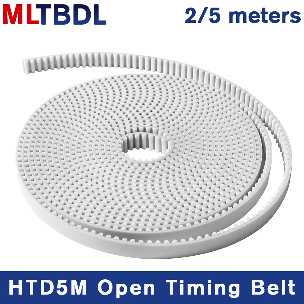 2/5meters HTD5M timing belt Width 15 20 30 40mm Color White Black PU Polyurethane with steel core HTD 5M open Synchronous pulley
2/5meters HTD5M timing belt Width 15 20 30 40mm Color White Black PU Polyurethane with steel core HTD 5M open Synchronous pulley