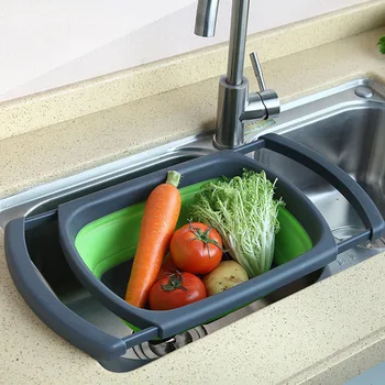 Folding Colander Silicone Drainer Strainer Baskets Fruit Vegetable Washer Filters Sieve Sink Strainer Dropshipping Kitchen Tools
Folding Colander Silicone Drainer Strainer Baskets Fruit Vegetable Washer Filters Sieve Sink Strainer Dropshipping Kitchen Tools