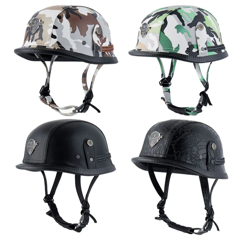 New Arrivals Men Women Durable ABS Personality Retro Motorcycle Motorcross Safety Helmet Outdoor Cycling Head Protect Wear
New Arrivals Men Women Durable ABS Personality Retro Motorcycle Motorcross Safety Helmet Outdoor Cycling Head Protect Wear