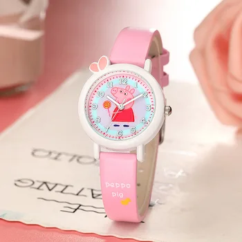 Peppa Pig Cartoon Figure Watch Toys Children's Electronic Waterproof Watch educational Toys Quartz Watch of Unisex Kids Gift 
Peppa Pig Cartoon Figure Watch Toys Children's Electronic Waterproof Watch educational Toys Quartz Watch of Unisex Kids Gift