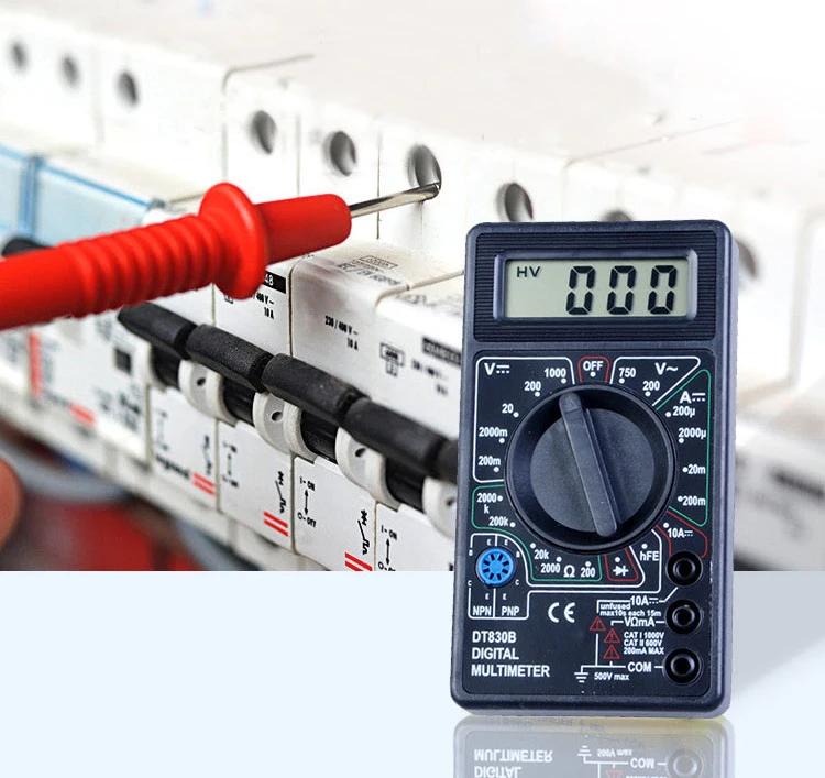 Digital Multimeters Multi Tester Voltmeter Ammeter Ohmmeter AC/DC Ohm Volt Amp and Diode Voltage Tester Meter
Digital Multimeters Multi Tester Voltmeter Ammeter Ohmmeter AC/DC Ohm Volt Amp and Diode Voltage Tester Meter