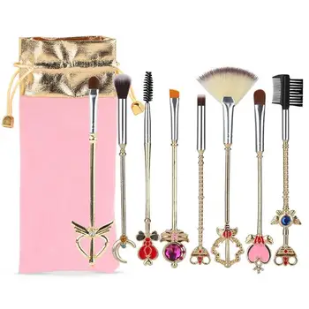 Innovation Makeup Brushes Kit Shiny Gold Metal Handle Comfortable Blush Eyeshadow Foundation Face Cosmetics Pens Makeup Tools
Innovation Makeup Brushes Kit Shiny Gold Metal Handle Comfortable Blush Eyeshadow Foundation Face Cosmetics Pens Makeup Tools