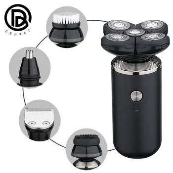 GEDRET Electric Shaver Rechargeable Electric Beard Trimmer Shaving Machine for Men Beard Razor Wet-Dry Dual Use Washable
GEDRET Electric Shaver Rechargeable Electric Beard Trimmer Shaving Machine for Men Beard Razor Wet-Dry Dual Use Washable