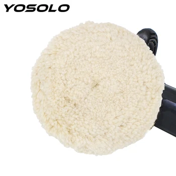 YOSOLO Car Detailing Buffer Polishing Pad 6 Inch Car Maintenance Wool Buffing Pad Car Polisher Auto Care Tools
YOSOLO Car Detailing Buffer Polishing Pad 6 Inch Car Maintenance Wool Buffing Pad Car Polisher Auto Care Tools