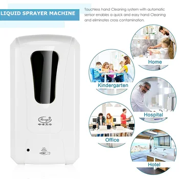 Fengjie Bathroom Touchless Hand Soap Machine Hand Disinfection Machine 1000ML Wall-mounted Automatic For Hospital School Home
Fengjie Bathroom Touchless Hand Soap Machine Hand Disinfection Machine 1000ML Wall-mounted Automatic For Hospital School Home