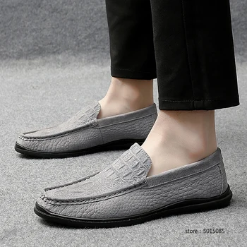 Men Shoes Genuine leather Men Casual Shoes outdoor breathable Footwear Chaussures Flats For Men Slip On Shoes Zapatos Hombre
Men Shoes Genuine leather Men Casual Shoes outdoor breathable Footwear Chaussures Flats For Men Slip On Shoes Zapatos Hombre