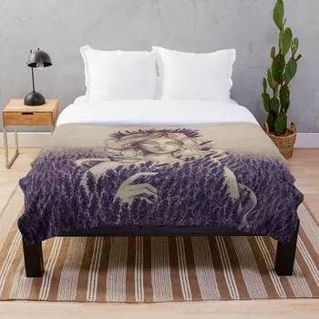 Lavender Throw Blanket Soft Sherpa Blanket Bed Sheet Single Knee Blanket Office Nap Blanket 
Lavender Throw Blanket Soft Sherpa Blanket Bed Sheet Single Knee Blanket Office Nap Blanket