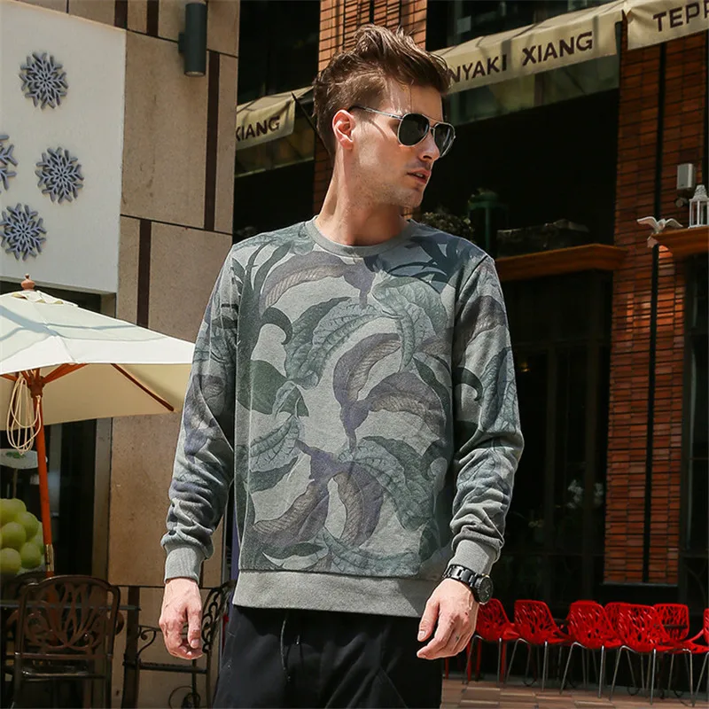 GustOmerD Nice Tide Men's Sweatshirt Round Neck Sweatshirt Slim Version Of The Fashion Shirt Thin Sweatshirt Men
GustOmerD Nice Tide Men's Sweatshirt Round Neck Sweatshirt Slim Version Of The Fashion Shirt Thin Sweatshirt Men