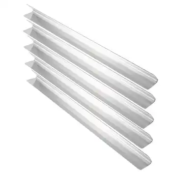 High‑hardness Silver Gas Grill Heat Plate 5Pcs Heat Plate Shield for Home Picnic Kitchen BBQ
High‑hardness Silver Gas Grill Heat Plate 5Pcs Heat Plate Shield for Home Picnic Kitchen BBQ