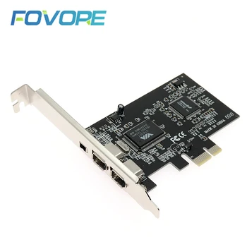 PCI e Firewire 800 IEEE 1394 Adapter Card PCI express PCI e to fire wire Firewire IEEE 1394 cable A B Adapter connector Card
PCI e Firewire 800 IEEE 1394 Adapter Card PCI express PCI e to fire wire Firewire IEEE 1394 cable A B Adapter connector Card