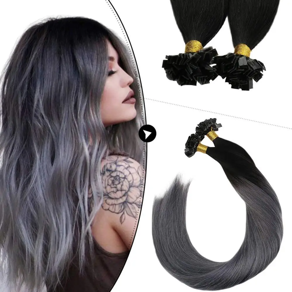 Ugeat Flat Tip Hair Extensions Human Hair Pre-bonded Hair Extensions 14-24" Machine Remy Human Hair Balayage Color Hair 1g/1s
Ugeat Flat Tip Hair Extensions Human Hair Pre-bonded Hair Extensions 14-24" Machine Remy Human Hair Balayage Color Hair 1g/1s