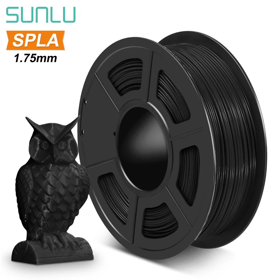 SUNLU S PLA Filament 1.75MM 1KG 3D Printer Filament Bright Color Plastic SPLA 3d Printing Materials
SUNLU S PLA Filament 1.75MM 1KG 3D Printer Filament Bright Color Plastic SPLA 3d Printing Materials
