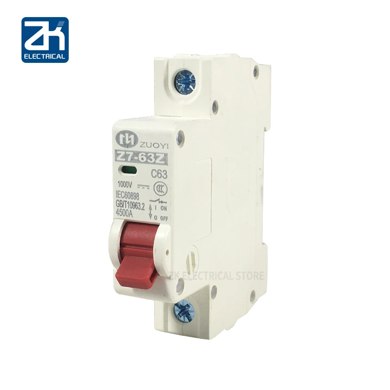 Mini disyuntor Solar de 1P CC 500V 1000V, 6A, 10A, 16A, 20a, 25a, 32A, 40A, 50A, 63A DC, MCB para sistema PV
Mini disyuntor Solar de 1P CC 500V 1000V, 6A, 10A, 16A, 20a, 25a, 32A, 40A, 50A, 63A DC, MCB para sistema PV