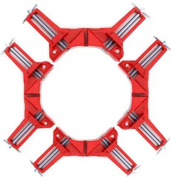 4pc Corner clamp Woodworking Locator Corner Clip Multifunction Fixture Tool Auto-adjustable Angle Corner Frame Clip
4pc Corner clamp Woodworking Locator Corner Clip Multifunction Fixture Tool Auto-adjustable Angle Corner Frame Clip