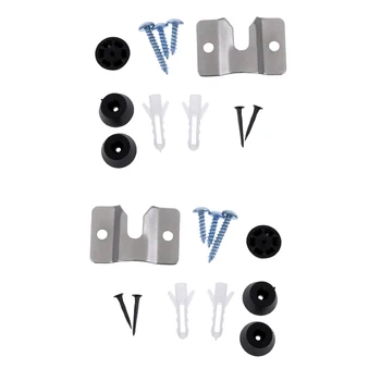 2 Sets Hardware Kit Screws Wall Bracket for Hanging Dartboard Stainless Steel - Easy to Install
2 Sets Hardware Kit Screws Wall Bracket for Hanging Dartboard Stainless Steel - Easy to Install