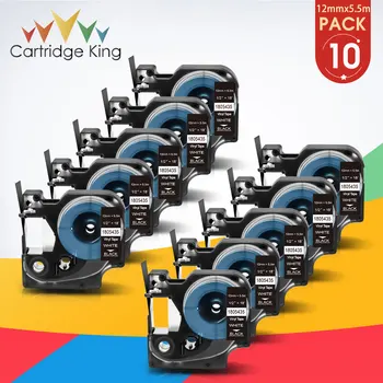 10PK Label Tapes 1805435 Label Maker for DYMO Rhino 1000 3000 4200 5000 5200 6000 Typewriter White on Black 12mm Cassette Ribbon
10PK Label Tapes 1805435 Label Maker for DYMO Rhino 1000 3000 4200 5000 5200 6000 Typewriter White on Black 12mm Cassette Ribbon