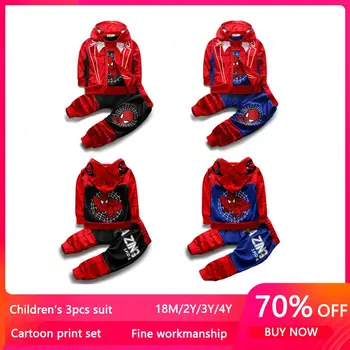 2020 NEW Toddler Boys Costume For Girls Clothing Spider Sets Spring Autumn Kids Outfits 3pcs Tracksuit Children Clothes
2020 NEW Toddler Boys Costume For Girls Clothing Spider Sets Spring Autumn Kids Outfits 3pcs Tracksuit Children Clothes