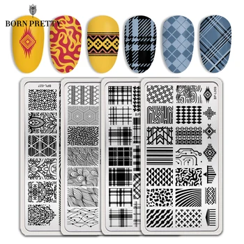 BORN PRETTY Nail Stamping Plates Irregular Geometry Nail Art Stamp Templates Stencils Design Polish Manicuring Printing Tools
BORN PRETTY Nail Stamping Plates Irregular Geometry Nail Art Stamp Templates Stencils Design Polish Manicuring Printing Tools