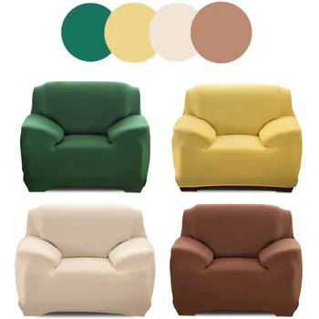 Elastic Chair Sofa Cover Solid Color Leisure Stretch Bathtub Armchair Seat Cover Protector Washable Slipcover 1pc
Elastic Chair Sofa Cover Solid Color Leisure Stretch Bathtub Armchair Seat Cover Protector Washable Slipcover 1pc