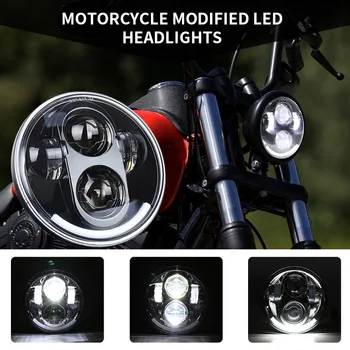5.75inch 40w Motorcycle modified Headlight Two Modes Motorcycle Front Spotlight White Amber Halo Motorcycle Accessories
5.75inch 40w Motorcycle modified Headlight Two Modes Motorcycle Front Spotlight White Amber Halo Motorcycle Accessories