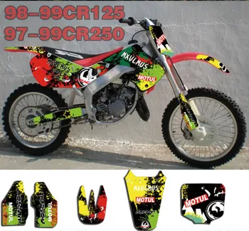 Full set of Stickers Kits Customized Number Name Graphics Decals For Honda CR125R CR125 1998 1999 CR250R CR250 1997 1998 1999
Full set of Stickers Kits Customized Number Name Graphics Decals For Honda CR125R CR125 1998 1999 CR250R CR250 1997 1998 1999