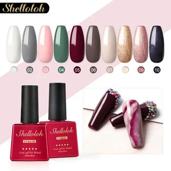 Shelloloh 15ml Nail Gel Polish Set 10 Colors Can Choose Uv Soak Off Long Lasting Varnish Gel Nail Art All For Manicure Nails Set
Shelloloh 15ml Nail Gel Polish Set 10 Colors Can Choose Uv Soak Off Long Lasting Varnish Gel Nail Art All For Manicure Nails Set