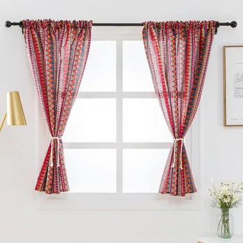short Curtain transverse stripes Curtain Kitchen cotton linen Curtain Semi-shade Small Curtain for Home decoration 1pic 1m wide
short Curtain transverse stripes Curtain Kitchen cotton linen Curtain Semi-shade Small Curtain for Home decoration 1pic 1m wide