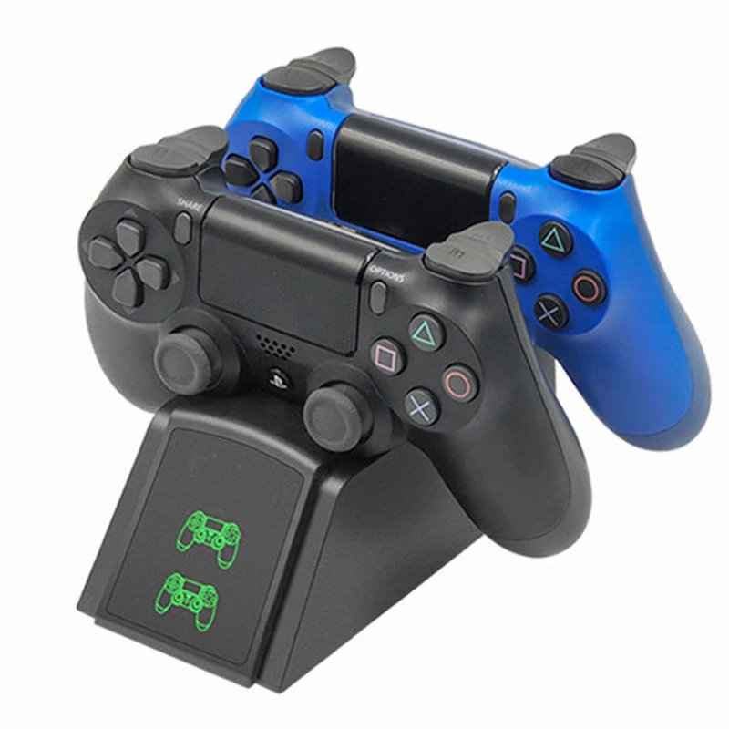 Фото Vogek PS4 Controller Fast Charging Dock Station Dual Charger Stand with Status Indicator for Play 4/PS4 Slim/PS4 Pro | Электроника