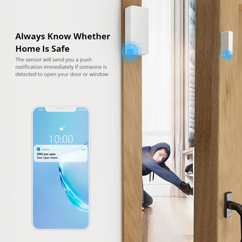 Itead SONOFF DW2 WiFi Wireless Door Window Sensor Detector WiFi App Notification Alerts Smart Home Security Works With E-WeLink
Itead SONOFF DW2 WiFi Wireless Door Window Sensor Detector WiFi App Notification Alerts Smart Home Security Works With E-WeLink