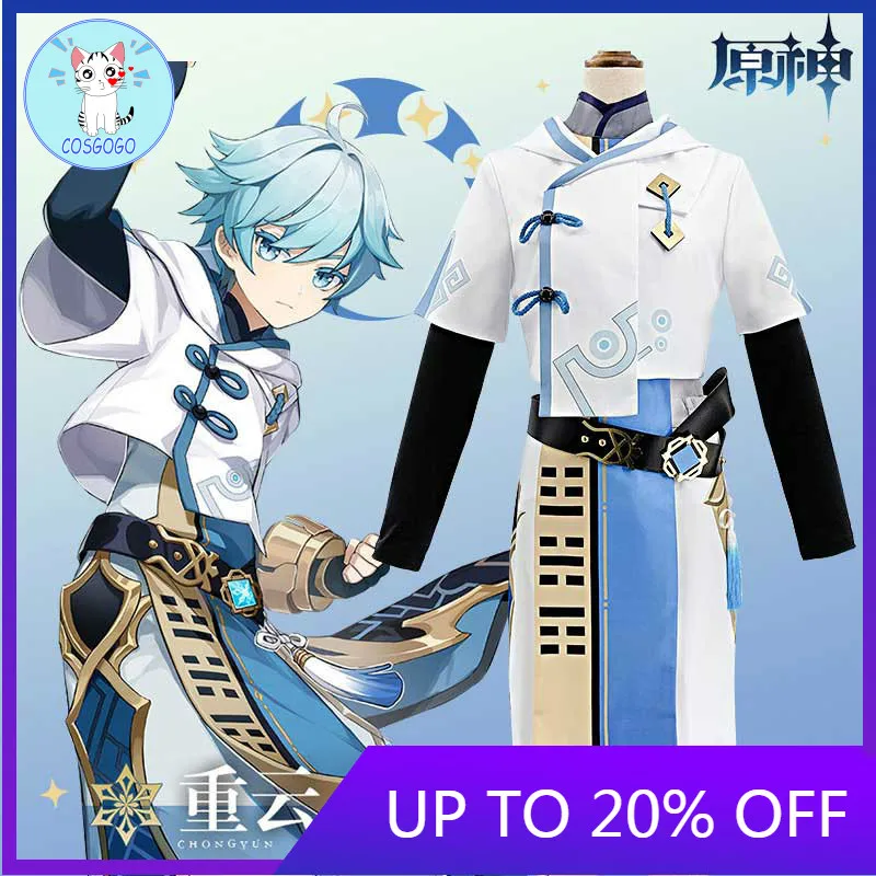 Anime Genshin Impact Chongyun Game Suit White Uniform Cosplay Costume Halloween Outfit For Men New 2020
Anime Genshin Impact Chongyun Game Suit White Uniform Cosplay Costume Halloween Outfit For Men New 2020