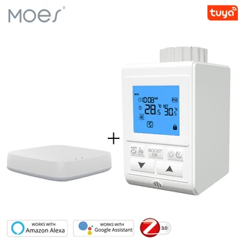 Smart TRV Thermostatic Radiator Valve Controller Zigbee Thermostat Heater Temperature Voice Control Works with Alexa Google Home
Smart TRV Thermostatic Radiator Valve Controller Zigbee Thermostat Heater Temperature Voice Control Works with Alexa Google Home
