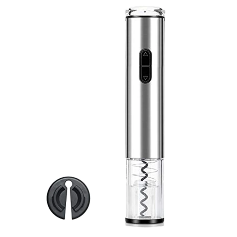 New Electric Wine Opener Stainless Steel Rechargeable over Charger&Foil Cutter,Automatic Corkscrew Wine Openers As Gift
New Electric Wine Opener Stainless Steel Rechargeable over Charger&Foil Cutter,Automatic Corkscrew Wine Openers As Gift