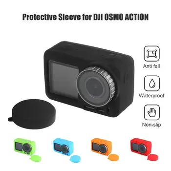 Camera Protector Silicone Protective Cover Case Lens Cap for DJI OSMO ACTION Slip-proof Scratch-proof and Durable
Camera Protector Silicone Protective Cover Case Lens Cap for DJI OSMO ACTION Slip-proof Scratch-proof and Durable