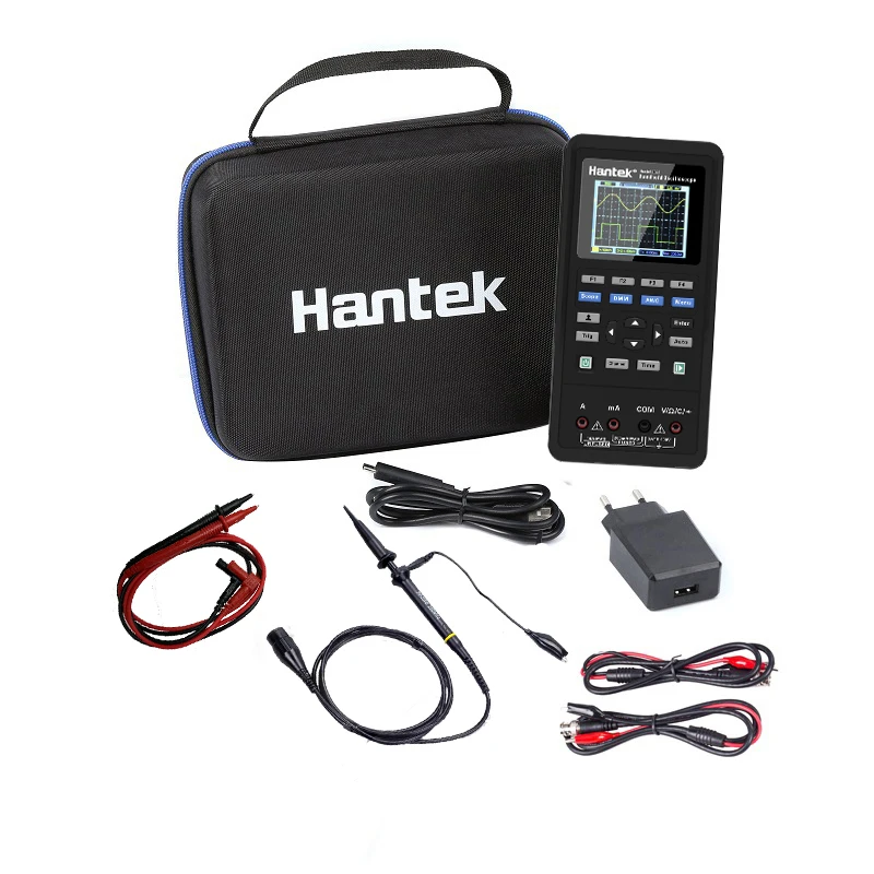 Hantek2D72 250MSa/s 12 Bit 70mhz Handheld Oscilloscope 3 in 1 Waveform Generator Multimeter 2 Channel USB Oscilloscopes
Hantek2D72 250MSa/s 12 Bit 70mhz Handheld Oscilloscope 3 in 1 Waveform Generator Multimeter 2 Channel USB Oscilloscopes