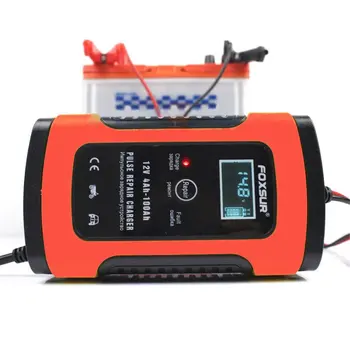 12V Motorcycle & Car Automatic UPS Intelligent LCD Display Battery Charger EFB AGM GEL Pulse Repair Battery Charger
12V Motorcycle & Car Automatic UPS Intelligent LCD Display Battery Charger EFB AGM GEL Pulse Repair Battery Charger