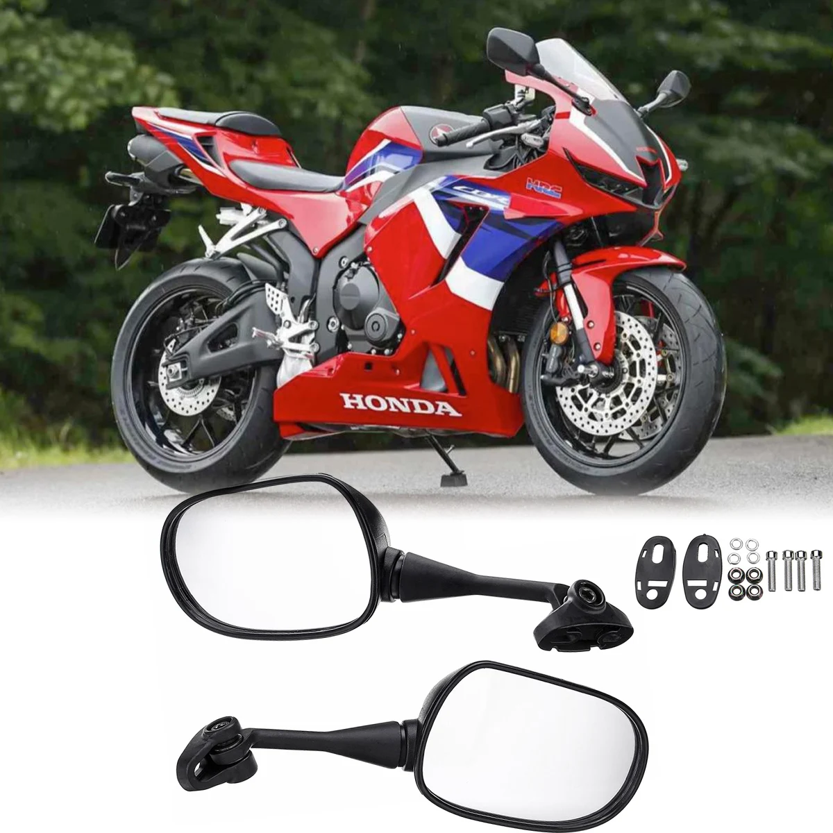 2PCS 18mm Motorcycle Side Rearview Mirror Glass Back For Honda CBR600 CBR600RR CBR1000 CBR1000RR 2004-2007
2PCS 18mm Motorcycle Side Rearview Mirror Glass Back For Honda CBR600 CBR600RR CBR1000 CBR1000RR 2004-2007