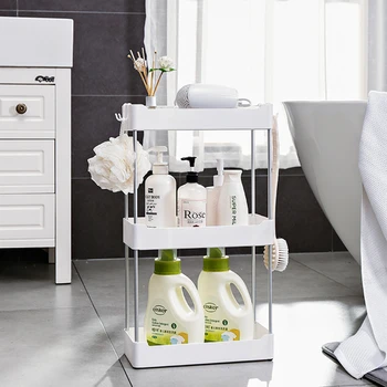 New Bathroom Shelf 2/3 Layer Storage Rack Bathroom Accessories Bath Products Organizer for Shampoo Soap Cosmetic Basket Holder 
New Bathroom Shelf 2/3 Layer Storage Rack Bathroom Accessories Bath Products Organizer for Shampoo Soap Cosmetic Basket Holder
