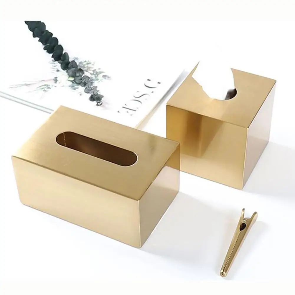 New Stainless Steel Retangular Tissue Box Holder Kitchen Storage Box Bathroom Bedroom Office Home Organizer Table Tissue Box
New Stainless Steel Retangular Tissue Box Holder Kitchen Storage Box Bathroom Bedroom Office Home Organizer Table Tissue Box