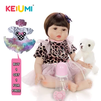 KEIUMI Real Lovely 22'' 55 cm Soft Silicone Vinyl Reborn Dolls Babies Girl Realistic Cute Baby Doll For Kids Christmas Gifts
KEIUMI Real Lovely 22'' 55 cm Soft Silicone Vinyl Reborn Dolls Babies Girl Realistic Cute Baby Doll For Kids Christmas Gifts