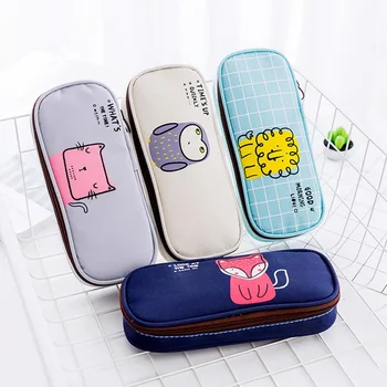 Creative Korean Version Of The New Multi-function Flip Pencil Case Student Office Stationery Storage Bag Cute Animal Cover
Creative Korean Version Of The New Multi-function Flip Pencil Case Student Office Stationery Storage Bag Cute Animal Cover
