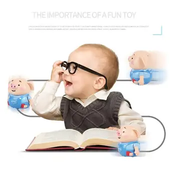 Mini Electrict Cute Pig Robot Pen Inductive Remote Radio Toy with Light Music Education Toy Children Gift
Mini Electrict Cute Pig Robot Pen Inductive Remote Radio Toy with Light Music Education Toy Children Gift