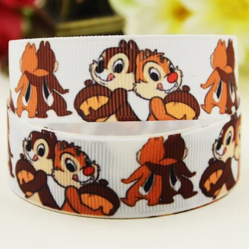 22mm 25mm 38mm 75mm Chip 'n' Dale Cartoon printed Grosgrain Ribbon party decoration 10 Yards X-03060 
22mm 25mm 38mm 75mm Chip 'n' Dale Cartoon printed Grosgrain Ribbon party decoration 10 Yards X-03060