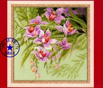 New Lovely Hot Sell Counted Cross Stitch Kit Tropical Orchids Orchid Purple Flower Flowers riol 1401 
New Lovely Hot Sell Counted Cross Stitch Kit Tropical Orchids Orchid Purple Flower Flowers riol 1401