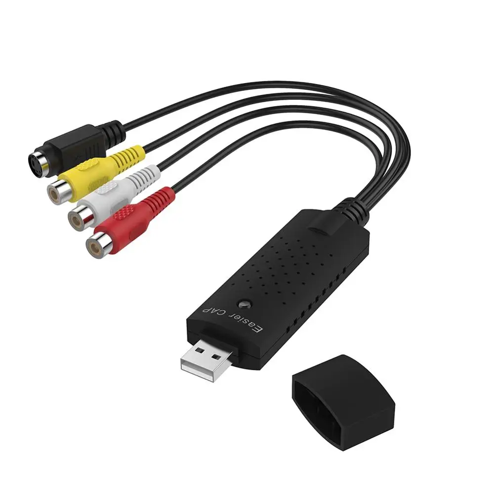 Video Audio VHS to DVD Converter Capture Card Adapter USB 2.0 Convert Analog Video To Digital Format Audio Video DVD VHS Record
Video Audio VHS to DVD Converter Capture Card Adapter USB 2.0 Convert Analog Video To Digital Format Audio Video DVD VHS Record