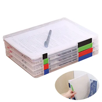 30.7x23.2x2cm A4 Transparent File Storage Box For Office Student Document Paper Filling Case
30.7x23.2x2cm A4 Transparent File Storage Box For Office Student Document Paper Filling Case