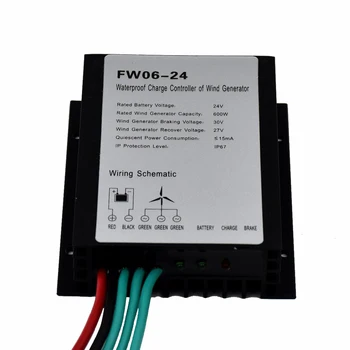 300W/600W 12V/24V Auto/Manual Brake Wind Charger Controller Regulator for Residential Wind Turbine Home Use
300W/600W 12V/24V Auto/Manual Brake Wind Charger Controller Regulator for Residential Wind Turbine Home Use