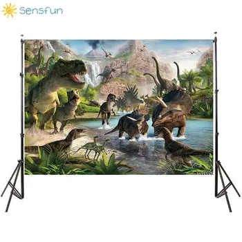 Sensfun 5x7FT Vinyl Dinosaur Party Background Jurassic Park Theme Photographic Backdrops For Photo Studio Free Shipping
Sensfun 5x7FT Vinyl Dinosaur Party Background Jurassic Park Theme Photographic Backdrops For Photo Studio Free Shipping