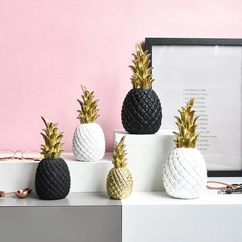 Creative Pineapple Fruit Living Room Desktop Home Decor Pineapple Fruit Ornament Table Decoration Craft - Black S M L
Creative Pineapple Fruit Living Room Desktop Home Decor Pineapple Fruit Ornament Table Decoration Craft - Black S M L
