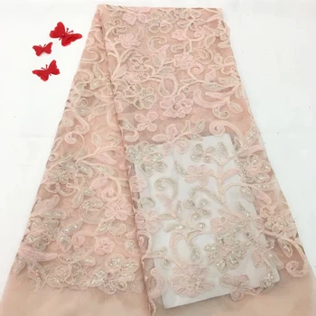 New French Nigerian sequins net lace,African tulle mesh lace fabric high quality for party wedding dress 5yards/lot RF27231 pink
New French Nigerian sequins net lace,African tulle mesh lace fabric high quality for party wedding dress 5yards/lot RF27231 pink